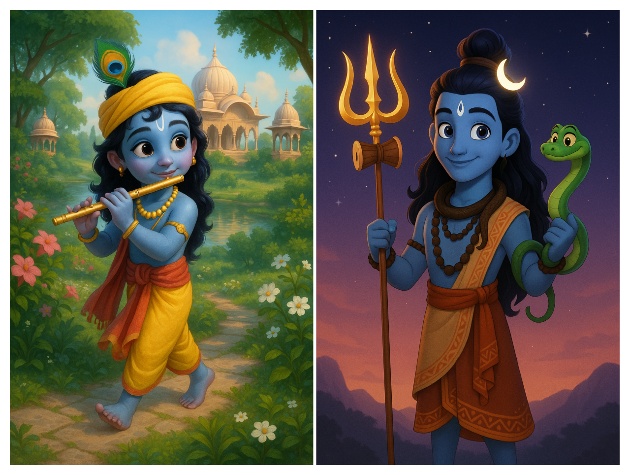 Elysian animated characters
