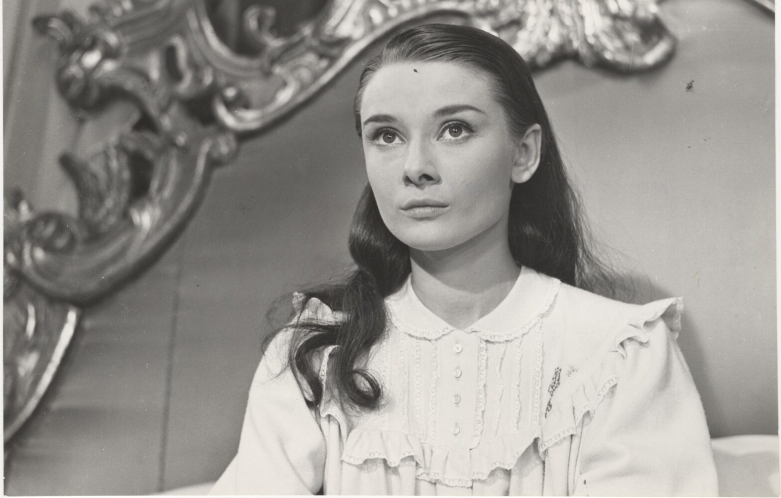 Audrey Hepburn in a scene from Roman Holiday, a 1953 film directed by William Wyler.